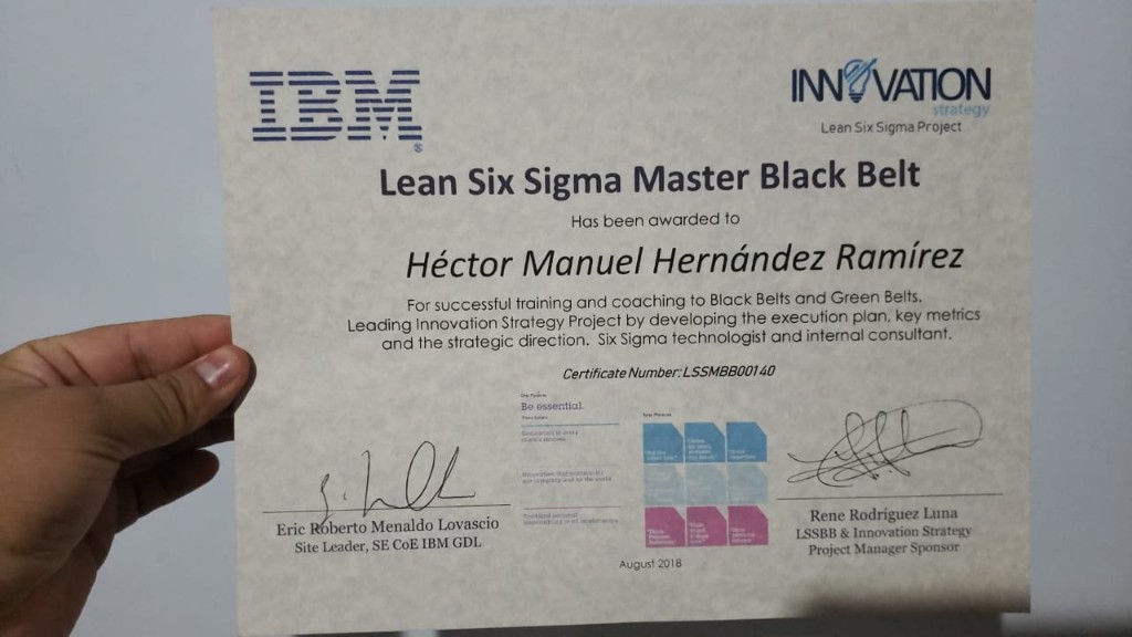 5592 geodir mentor mbb upload IBM Lean Six Sigma Master Black Belt