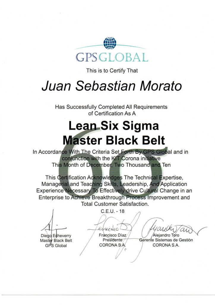 7454 geodir mentor mbb upload Certificado Master Black Belt Lean Six Sigma 1