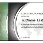 Six Sigma Self Paced Certifications