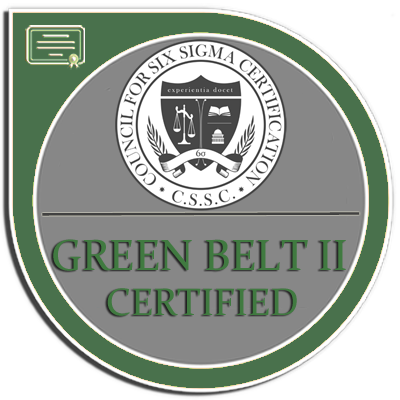 Shareable Digital Badge - Green Belt Level II