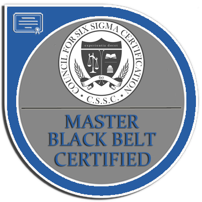 Shareable Digital Badge - Master Black Belt