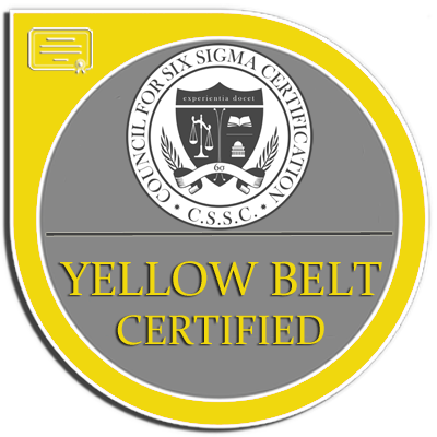 Shareable Digital Badge - Yellow Belt